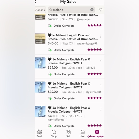 🖤Jo Malone - Wood Sage & Salt - NWT - 10ml - Picture 5 of 5